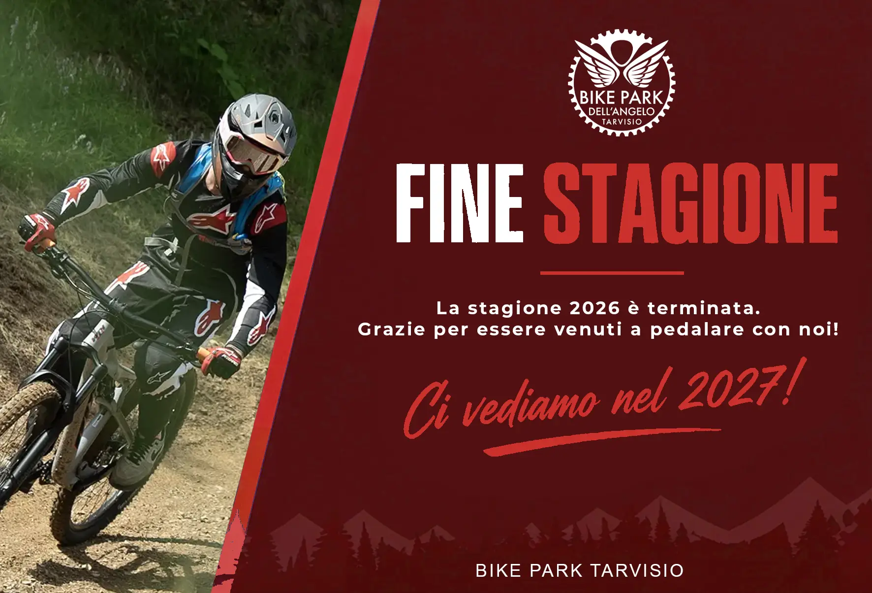Fine stagione 2026 del Tarvisio Bike Park